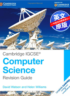 现货进口原版教材 剑桥CIE计算机科学复习指南 Cambridge IGCSE® Computer Science Revision Guide英国IG课程 英文原版进口