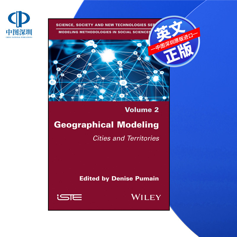 【预售 按需印刷】Wiley出版 地理建模：城市和地区 Geographical Modeling: Cities and Territories 进口英文正版书籍