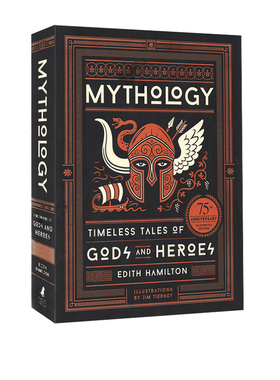 英文原版 希腊罗马神话75周年纪念收藏版精装插图版Mythology: Timeless Tales of Gods and Heroes依迪丝·汉密尔顿艺术