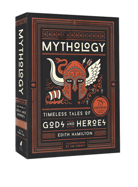 英文原版 希腊罗马神话75周年纪念收藏版精装插图版Mythology: Timeless Tales of Gods and Heroes依迪丝·汉密尔顿艺术