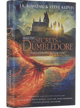预售英文原版 神奇动物在哪里 邓布利多之谜 完整电影剧本 精装 Fantastic Beasts: Secrets of Dumbledore Original Screenplay
