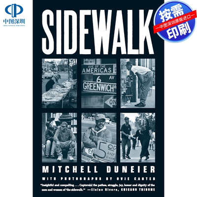 预售 按需印刷 英文原版 人行道 Sidewalk 进口书籍正版