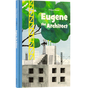 英文原版 建筑师尤金Eugene the Architect 儿童趣味艺术绘本 孩子艺术启蒙 亲子阅读 进口正版书