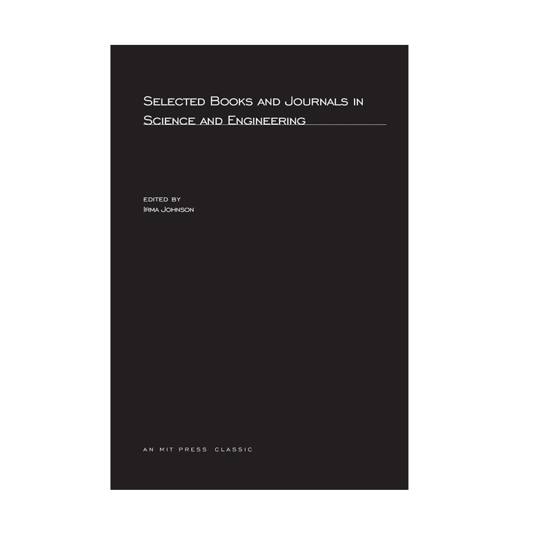 【预售 按需印刷】科学与工程期刊选集第二版 Selected Books and Journals in Science and Engineering 进口英文正版书籍