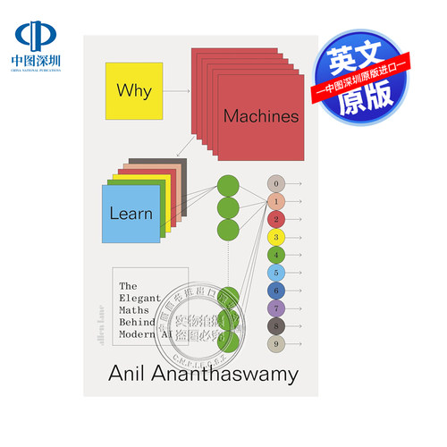 【预售英文原版】为何机器能学习：现代人工智能背后的优雅数学 Why Machines Learn 精装 进口英文正版书籍