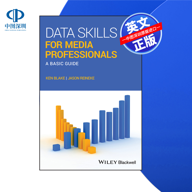 【预售 按需印刷】Wiley出版 媒体专业人员的数据技能:基本指南 Data Skills for Media Professionals 进口英文正版书籍