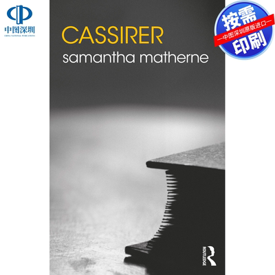 预售【按需印刷】英文原版 卡西尔 Cassirer 原装进口正版书籍