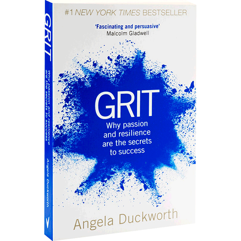 英文原版 坚毅Grit 自我提升与创造力 Angela Duckworth 安杰拉达克沃思 自我提升 成功励志