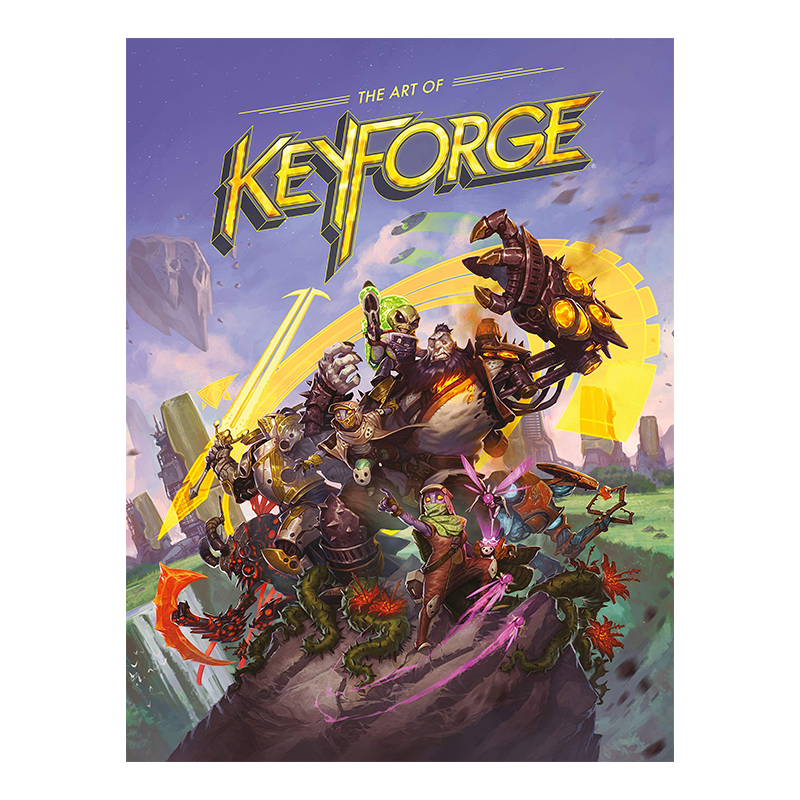 英文原版 熔钥秘境艺术设定集 精装 The Art of Keyforge 双人对战卡牌游戏画册 桌游 游戏设定 周边
