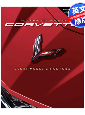 英文原版 克尔维特手册 The Complete Book of Corvette 雪佛兰传奇性能车图册 2020 Corvette Stingray 品牌车参考书 正版