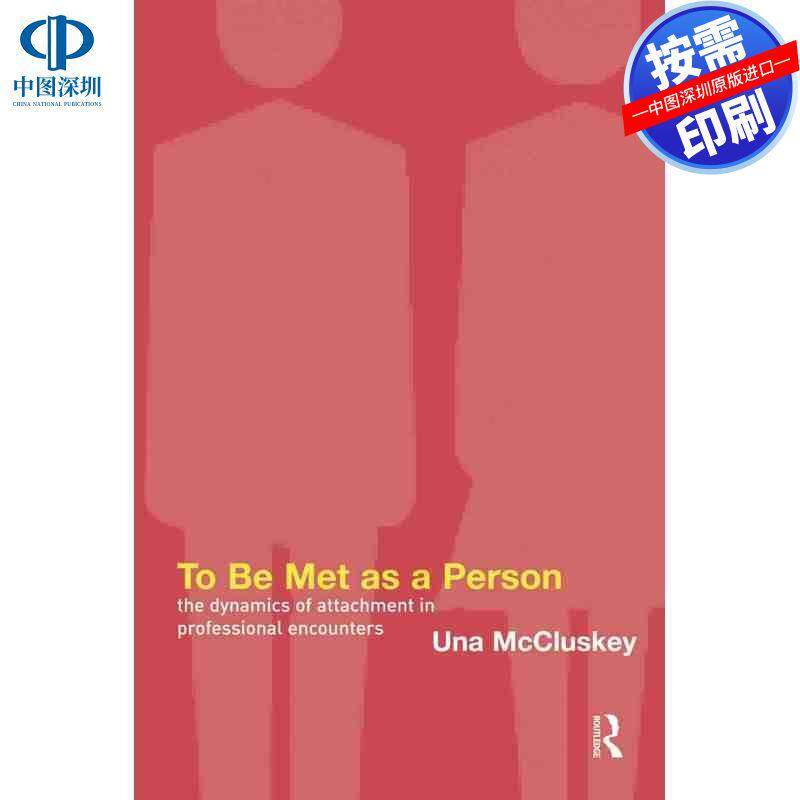 预售【按需印刷】英文原版 作为一个人被接纳 To Be Met as a Person 原装进口正版书籍