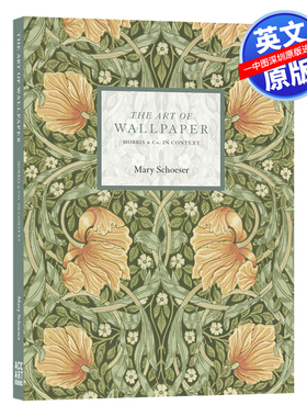 英文原版 The Art Of Wallpapers: Morris Co In Context 进口艺术 壁纸艺术：Morris Co 在语境中 进口正版书籍