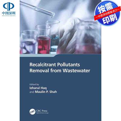 预售【按需印刷】英文原版 从废水中去除顽固污染物 Recalcitrant Pollutants Removal from Wastewater 原装进口正版书籍