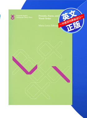 【预售 按需印刷】韵律、焦点和语序 Prosody, Focus, and Word Order 进口英文正版书籍