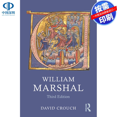 预售【按需印刷】英文原版 威廉·马歇尔 William Marshal 原装进口正版书籍