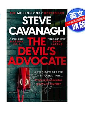 预售英文原版 恶魔的代言人 艾迪弗林系列 The Devil's Advocate 恐怖惊悚悬疑小说