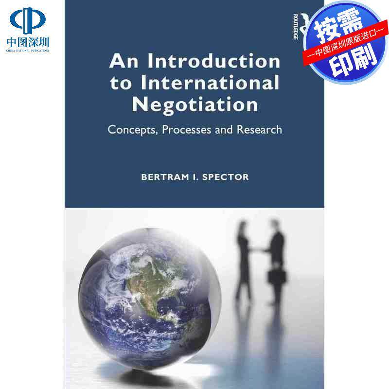 预售【按需印刷】英文原版 国际谈判导论 An Introduction to International Negotiation 原装进口正版书籍