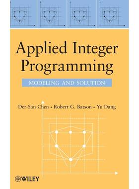 【预售 按需印刷】英文原版应用整数规划Applied Integer Programming原装进口正版书籍
