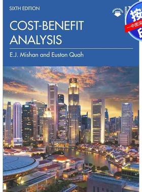 预售【按需印刷】英文原版 成本效益分析 Cost-Benefit Analysis 原装进口正版书籍