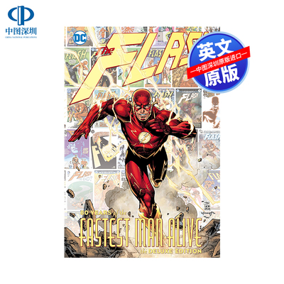 英文原版 DC 闪电侠80周年漫画精选故事合集 The Flash: 80 Years of the Fastest Man Alive 精装全彩绘本