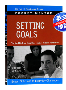 英文原版 哈佛商业评论 设定目标 Setting Goals 进口正版书籍