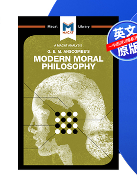 【预售 按需印刷】GEM Anscombe的现代道德哲学分析 英文正版 An Analysis of G.E.M. Anscombe's Modern Moral Philosophy 进口书