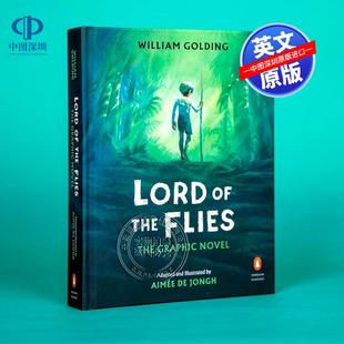 the 威廉戈尔丁经典 蝇王 小说 精装 Lord 图像小说 预售英文原版 Flies
