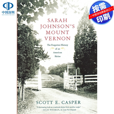 预售 按需印刷 英文原版 萨拉·约翰逊的芒特弗农 Sarah Johnsons Mount Vernon 进口书籍正版