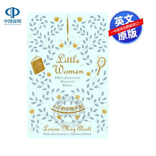 英文原版 小妇人 150周年纪念版 精装插图版小说 Little Women 150th Anniversary Edition 世界经典儿童文学名著小说
