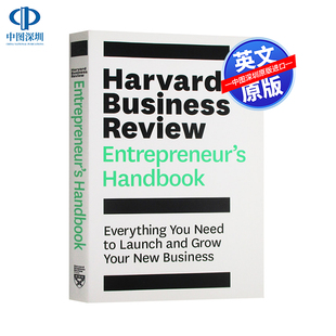 英文原版 哈佛商业评论企业家手册  The Harvard Business Review Entrepreneur's Handbook 商业 创业指南 自我提升读物 企业管理