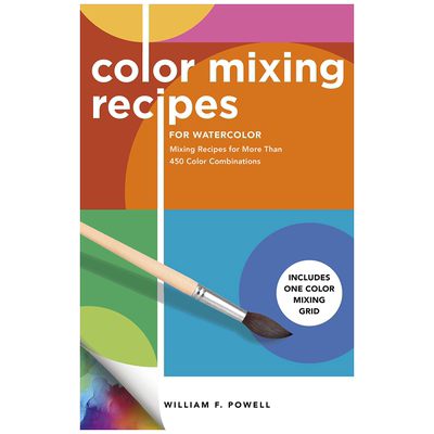 英文原版水彩画的混合配方