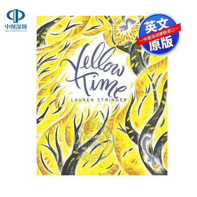 预售英文原版 秋天的黄叶时光 精装 秋季趣味忙碌充满活力童趣绘本读物 Yellow Time Stringer  Lauren