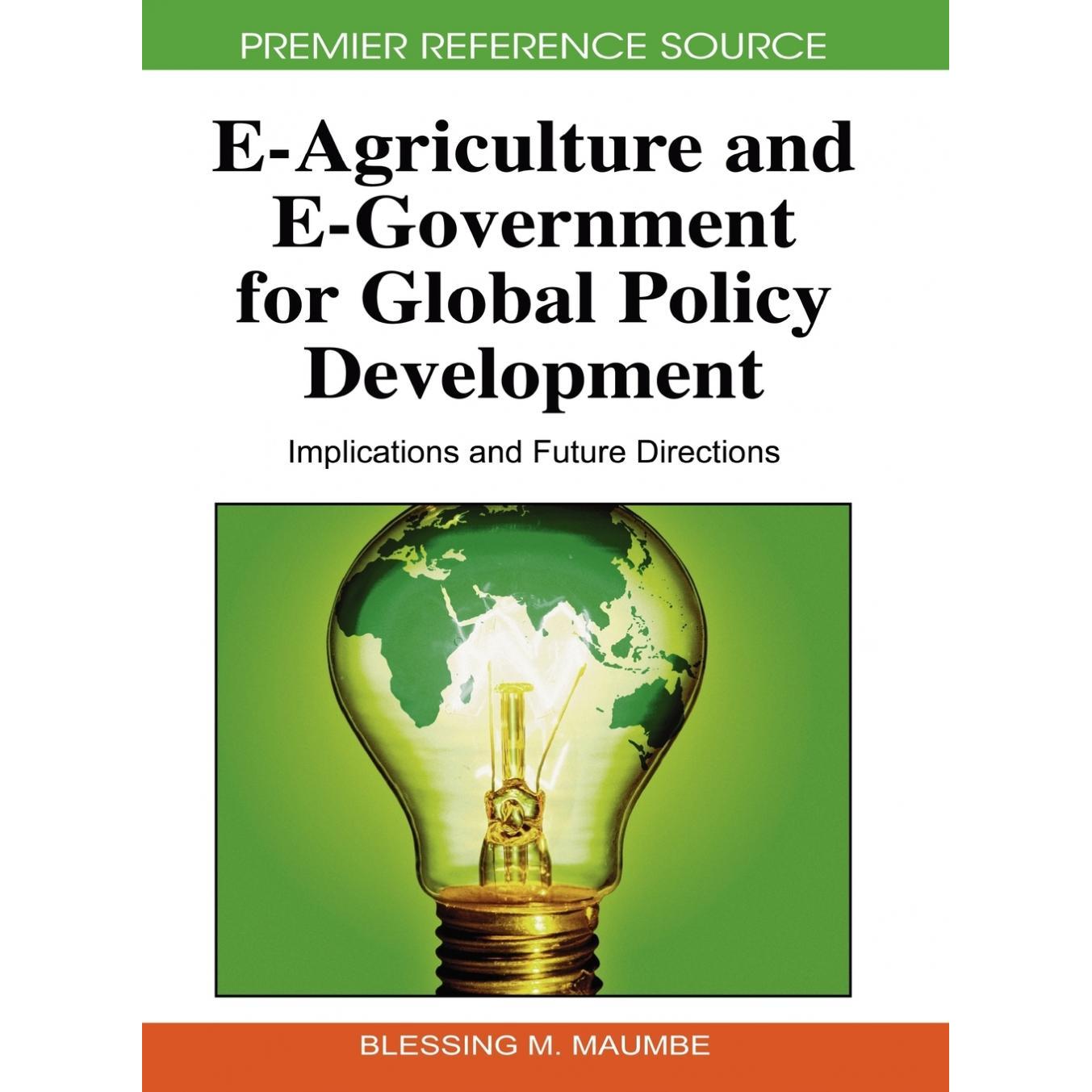 【预售 按需印刷】英文原版电子农业与电子政府全球政策发展E-Agriculture and E-Government for Global Policy Development原装