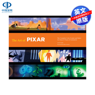 原画设定集 书 Anniversary 皮克斯艺术设定集 25th Art Pixar 进口正版 英文原版 电影艺术画册 皮克斯25周年纪念版