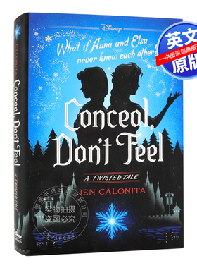 现货英文原版 冰雪奇缘 被隐藏的双子Frozen: Conceal, Don't Feel: A Twisted Tale  迪斯尼故事集 冰雪奇缘初期设定小说 正版