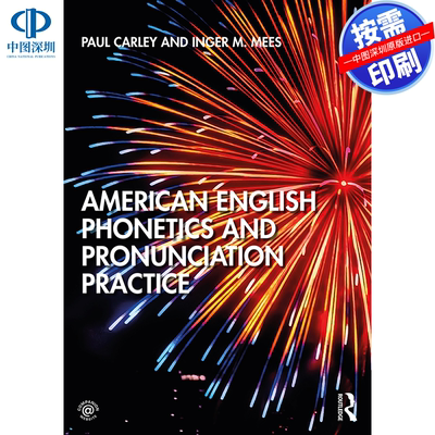 预售【按需印刷】英文原版 美式英语语音与发音练习 American English Phonetics and Pronunciation Practice 原装进口正版书籍