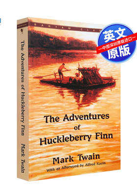 英文原版 哈克贝利.费恩历险记 The Adventures of Huckleberry Finn 马克·吐温 Mark Twain 全英文版小说 进口书 正版