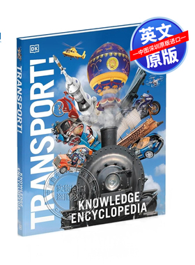 英文原版 DK 交通知识百科全书 Knowledge Encyclopedia Transport!