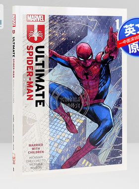 预售英文原版  乔纳森·希克曼 终极蜘蛛侠 第1卷  Ultimate Spider-Man by Jonathan Hickman Vol. 1 进口英文正版书籍