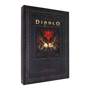 暗黑破坏神 游戏艺术画册设定集 英文原版 英版 The Art of Diablo 精装 大菠萝 设定理念艺术 进口艺术画册大开本
