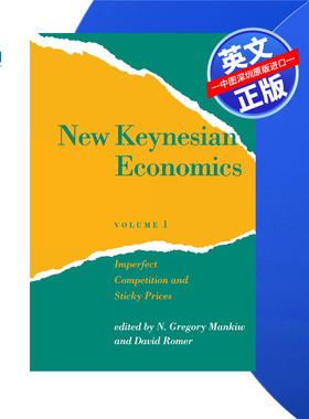 【预售 按需印刷】新凯恩斯主义经济学卷一 New Keynesian Economics, Volume 1 N. Gregory Mankiw进口英文正版书籍