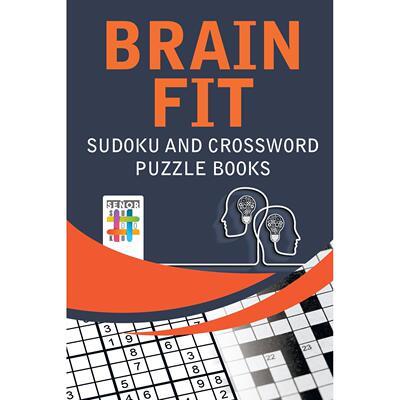 【预售 按需印刷】英文原版 Brain Fit | Sudoku and Crossword Puzzle Books进口原版正版书籍