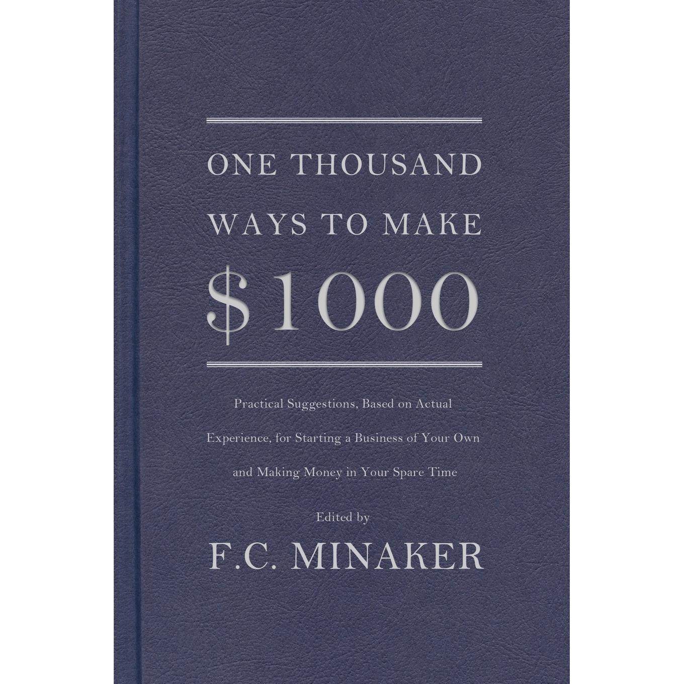 【预售 按需印刷】英文原版 一千种赚取1000美元的方式 One Thousand Ways to Make $1000 进口原版正版书籍