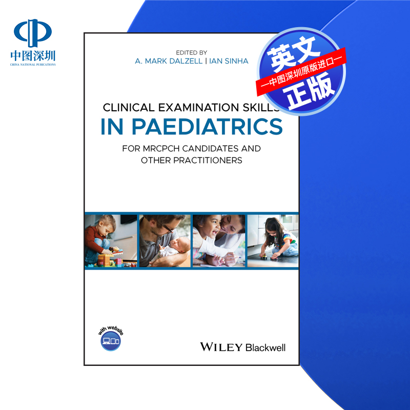 【预售 按需印刷】Wiley出版 儿科临床检查技巧 Clinical Examination Skills in Paediatrics 进口英文正版书籍