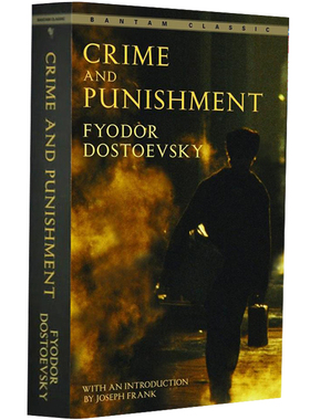 英文原版小说 罪与罚 Crime and Punishment 陀思妥耶夫斯基 经典名著 全英文版小说 进口书 正版