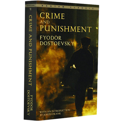 英文原版小说 罪与罚 Crime and Punishment 陀思妥耶夫斯基 经典名著 全英文版小说 进口书 正版