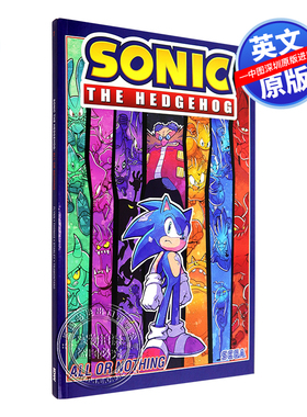 英文原版 刺猬索尼克，第 7 卷：全有或全无 Sonic The Hedgehog, Vol. 7: All or Nothing 卡通动漫系列 进口英文正版书籍
