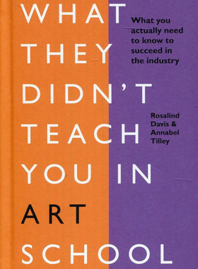现货 在艺术学校没有教你的东西 英文原版 What They Didn't Teach You in Art School 作为一个艺术家 你需要知道什么才能生存
