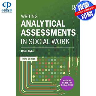 预售【按需印刷】英文原版 《社会工作中的分析评估写作》 Writing Analytical Assessments in Social Work 原装进口正版书籍
