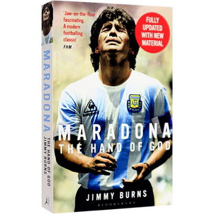 英文原版 马拉多纳 上帝之手 Maradona: The Hand of God 阿根廷足球运动员迭戈·马拉多纳故事书小说 体育球星